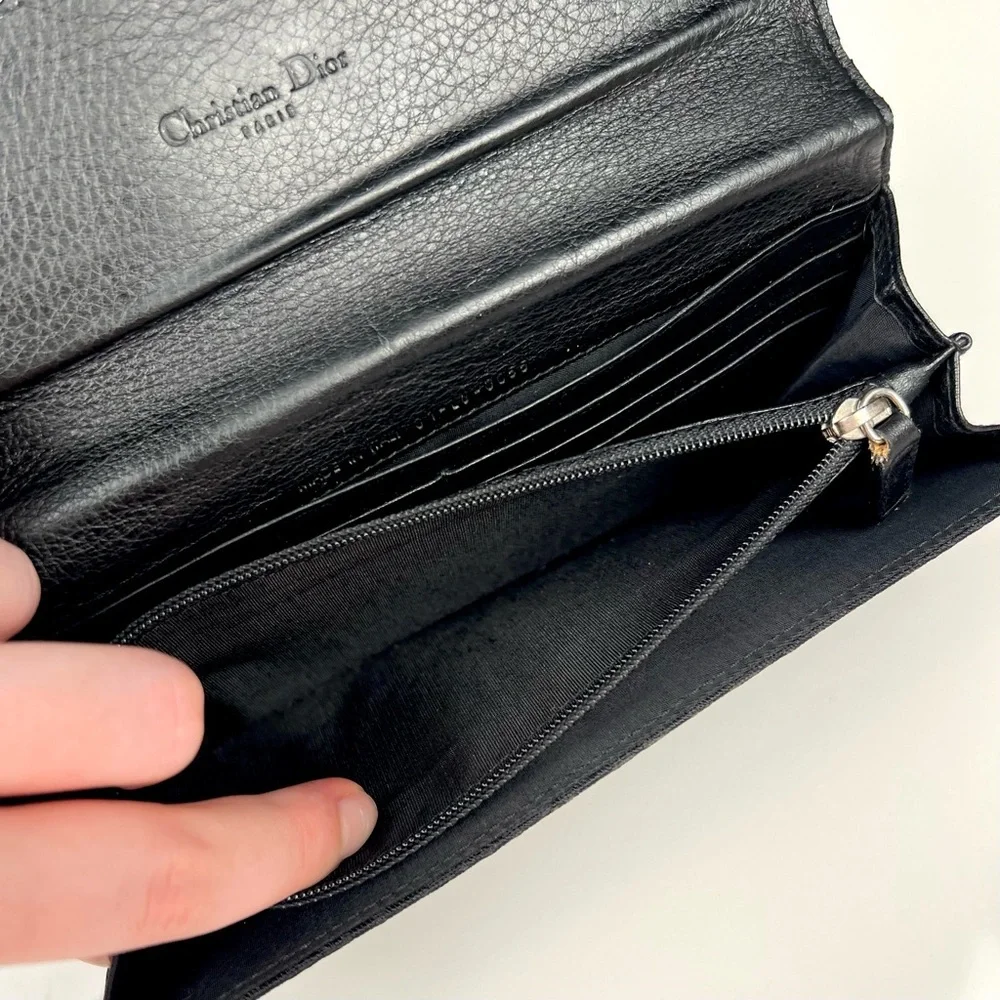 Dior Diorissimo Trotter Canvas Wallet - Picture 6 of 8
